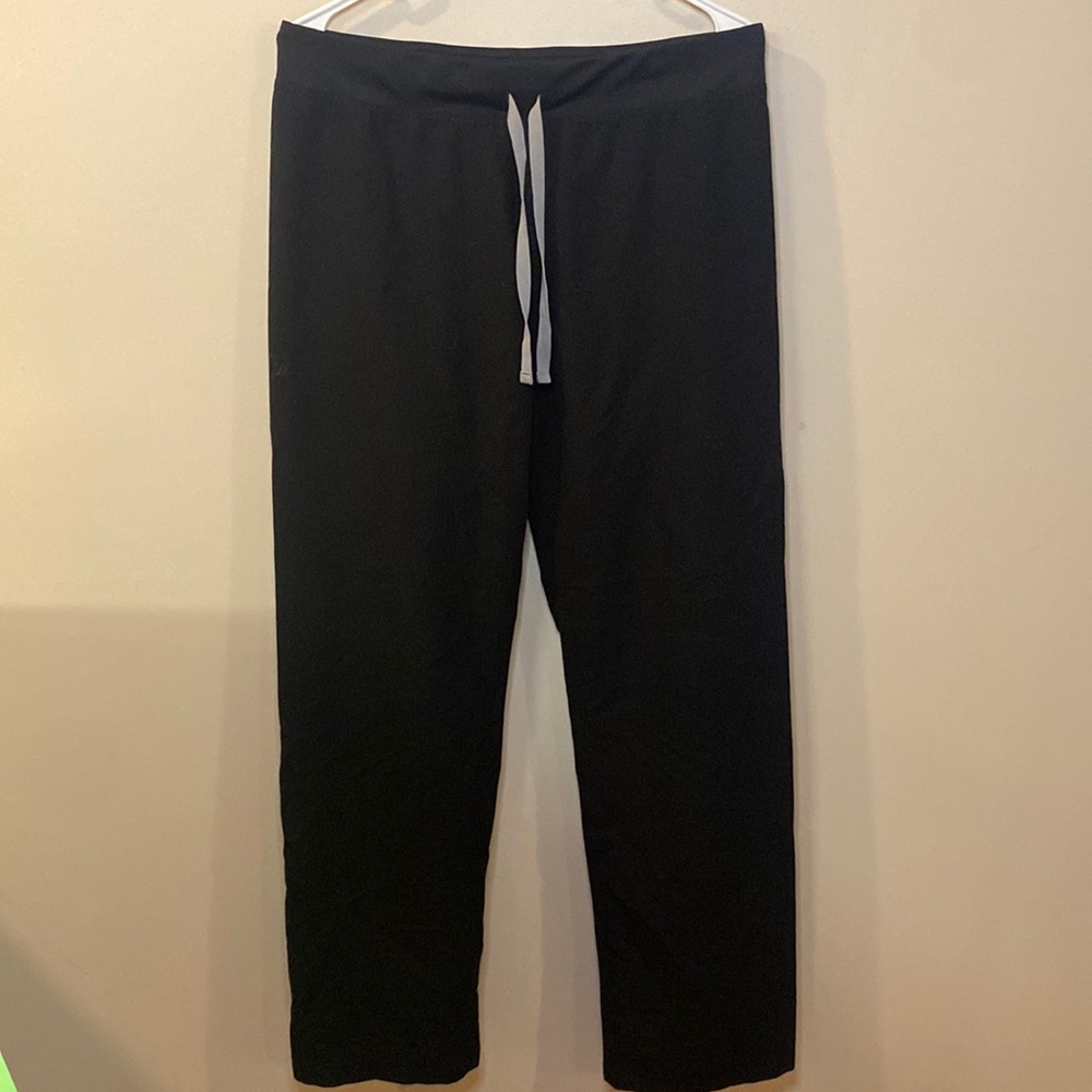 Livingston Basic Scrub Pants Black - image 1